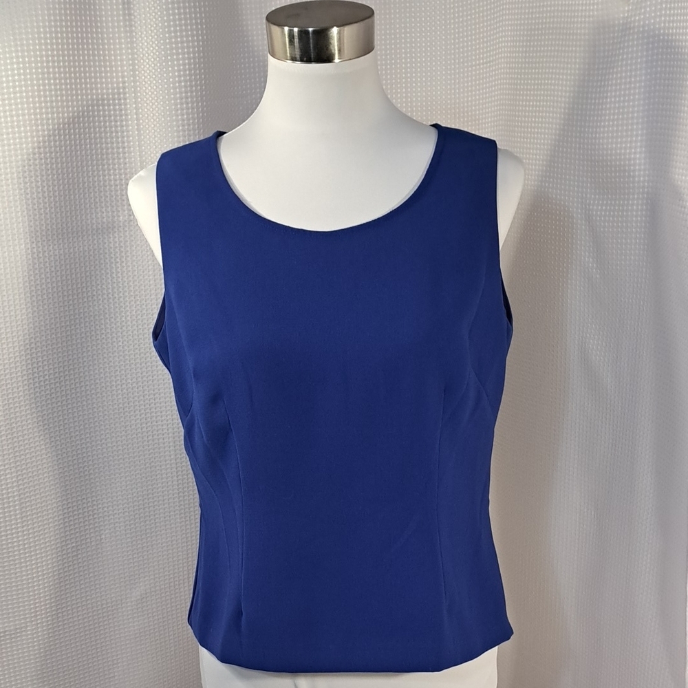 3/$25 Women's Blue Sleeveless Top